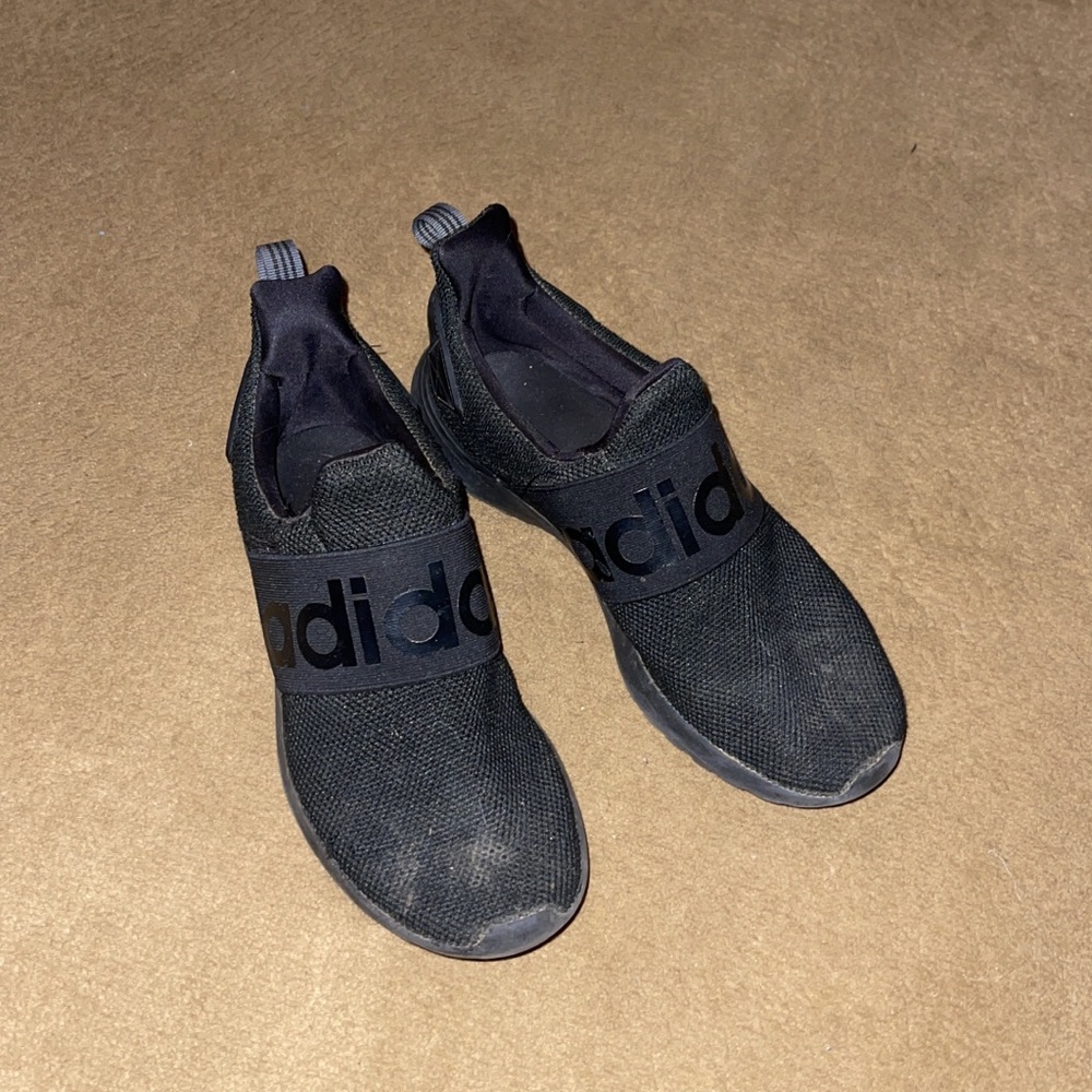 Adidas Black Slip ons